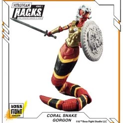 Boss Fight Studio - The Store Vitruvian H.A.C.K.S. Coral Snake Gorgon Vitruvian HACKS