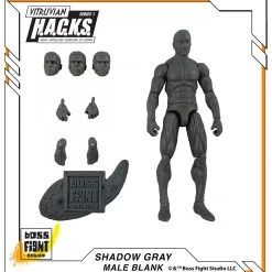 Boss Fight Studio - The Store Blanks & Accessories Vitruvian H.A.C.K.S. Action Figure Blank - Male Body