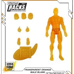 Boss Fight Studio - The Store Blanks & Accessories Vitruvian H.A.C.K.S. Action Figure Blank - Male Body - WHOLESALE
