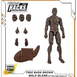 Boss Fight Studio - The Store Blanks & Accessories Vitruvian H.A.C.K.S. Action Figure Blank - Male Body - WHOLESALE