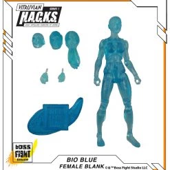 Boss Fight Studio - The Store Blanks & Accessories Vitruvian H.A.C.K.S. Action Figure Blank - Female Body
