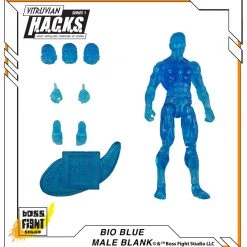 Boss Fight Studio - The Store Blanks & Accessories Vitruvian H.A.C.K.S. Action Figure Blank - Male Body