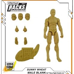 Boss Fight Studio - The Store Blanks & Accessories Vitruvian H.A.C.K.S. Action Figure Blank - Male Body - WHOLESALE