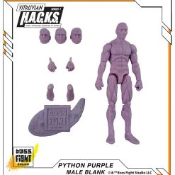 Boss Fight Studio - The Store Blanks & Accessories Vitruvian H.A.C.K.S. Action Figure Blank - Male Body