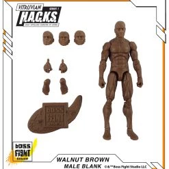Boss Fight Studio - The Store Blanks & Accessories Vitruvian H.A.C.K.S. Action Figure Blank - Male Body - WHOLESALE