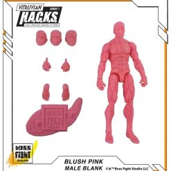 Boss Fight Studio - The Store Blanks & Accessories Vitruvian H.A.C.K.S. Action Figure Blank - Male Body