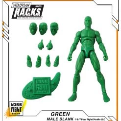 Boss Fight Studio - The Store Blanks & Accessories Vitruvian H.A.C.K.S. Action Figure Blank - Male Body - WHOLESALE