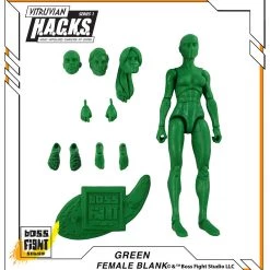 Boss Fight Studio - The Store Blanks & Accessories Vitruvian H.A.C.K.S. Action Figure Blank - Female Body - WHOLESALE