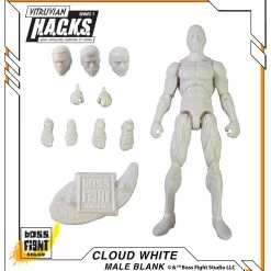 Boss Fight Studio - The Store Blanks & Accessories Vitruvian H.A.C.K.S. Action Figure Blank - Male Body