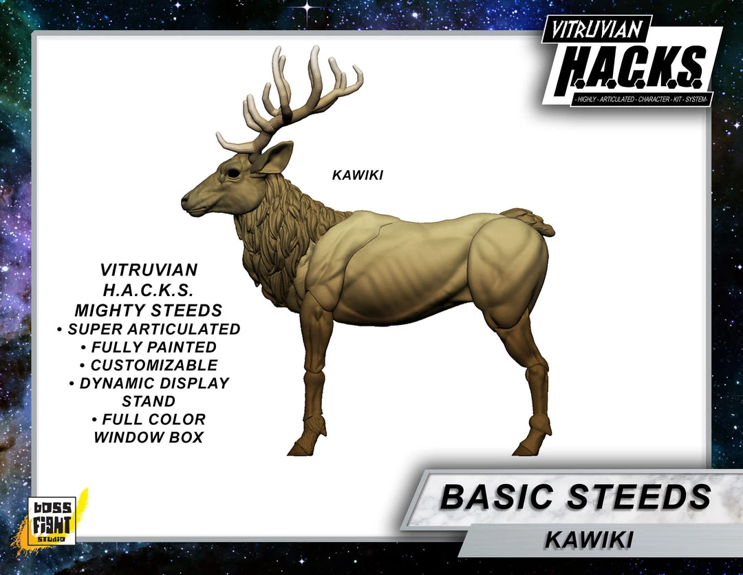 Boss Fight Studio - The Store MIGHTY STEEDS - KAWIKI - ELK