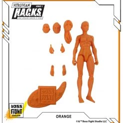 Boss Fight Studio - The Store Blanks & Accessories Vitruvian H.A.C.K.S. Action Figure Blank - Female Body
