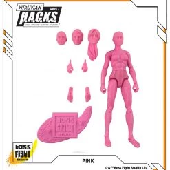 Boss Fight Studio - The Store Blanks & Accessories Vitruvian H.A.C.K.S. Action Figure Blank - Female Body