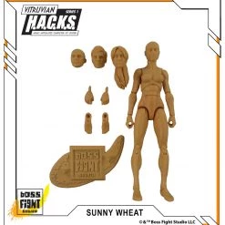 Boss Fight Studio - The Store Blanks & Accessories Vitruvian H.A.C.K.S. Action Figure Blank - Female Body - WHOLESALE