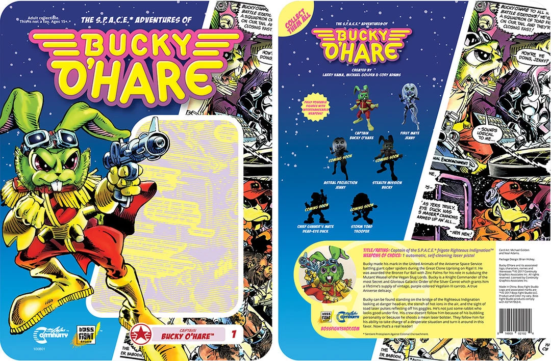 Boss Fight Studio - The Store Bucky O'Hare - Captain Bucky O'Hare -WHOLESALER