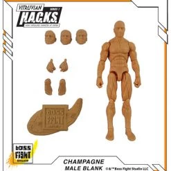 Boss Fight Studio - The Store Blanks & Accessories Pre-Order Champagne Beige Male Blank