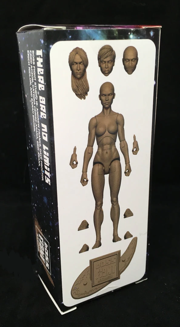 Boss Fight Studio - The Store Blanks & Accessories Vitruvian H.A.C.K.S. Action Figure Blank - Female Body - WHOLESALE
