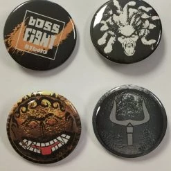 Boss Fight Studio - The Store Boss Fight Studio Buttons Swag