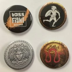 Boss Fight Studio - The Store Boss Fight Studio Buttons Swag
