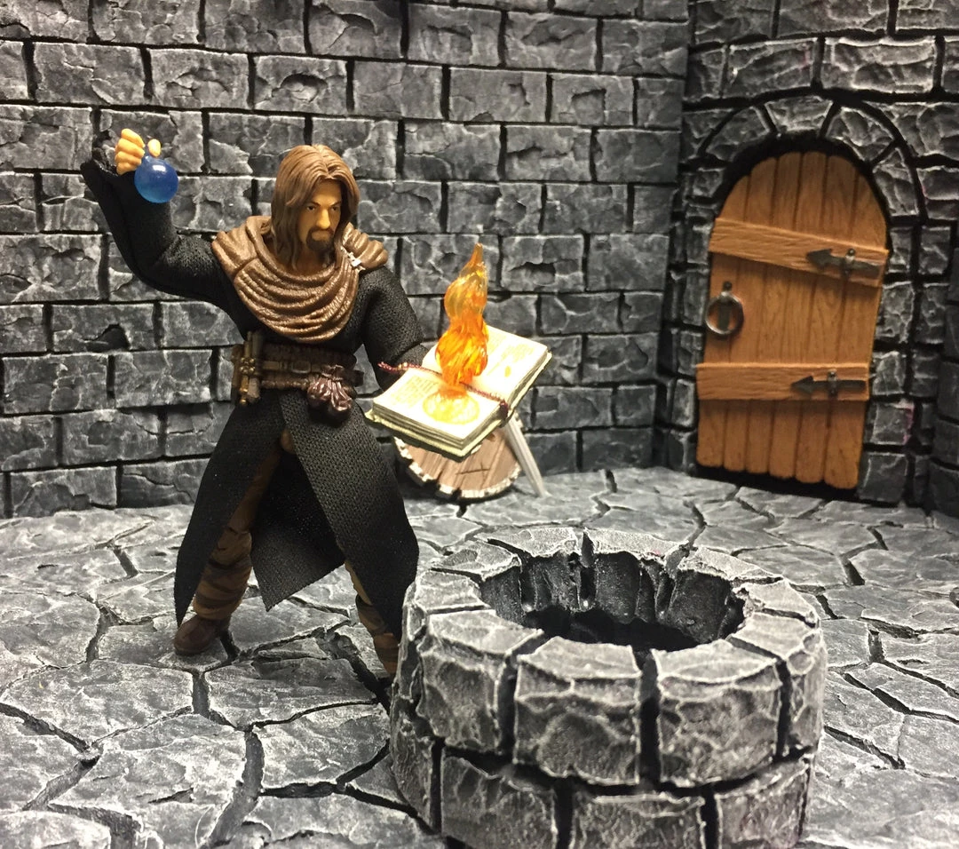 Boss Fight Studio - The Store WHOLESALERS Vitruvian H.A.C.K.S. Black Robed Felonious - WHOLESALE