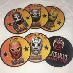Boss Fight Studio - The Store Legends Of Lucha Libre Mascaras Magnets