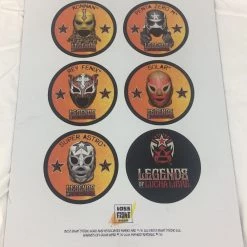 Boss Fight Studio - The Store Legends Of Lucha Libre Mascaras Magnets