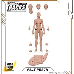 Boss Fight Studio - The Store Blanks & Accessories Vitruvian H.A.C.K.S. Action Figure Blank - Female Body - WHOLESALE