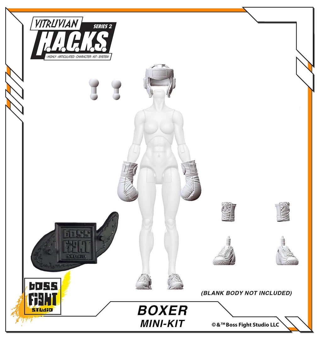 Boss Fight Studio - The Store Vitruvian H.A.C.K.S. - Mini-Kit Blind Bags Assortment Box WAVE 1 - WHOLESALE WHOLESALERS