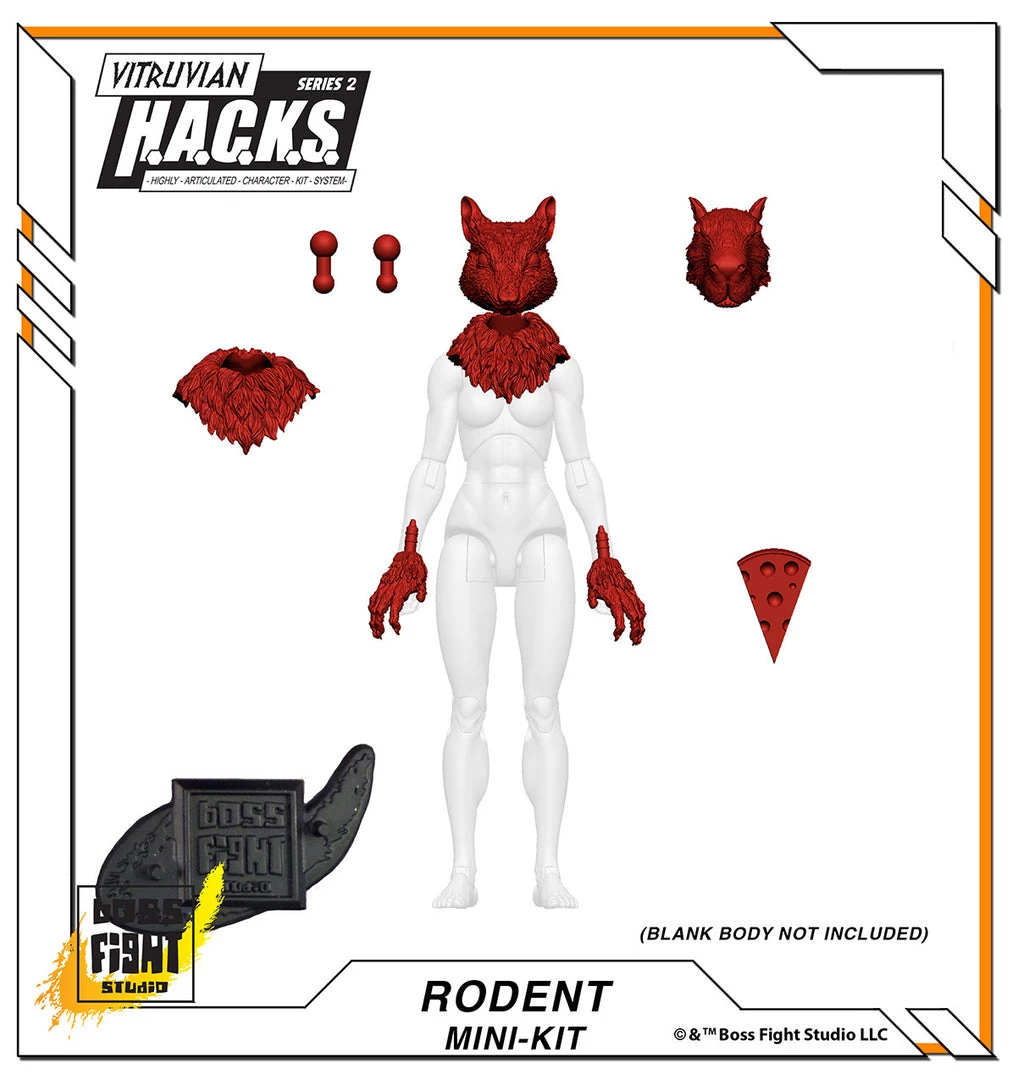 Boss Fight Studio - The Store Vitruvian H.A.C.K.S. - Mini-Kit Blind Bags Assortment Box WAVE 1 - WHOLESALE WHOLESALERS