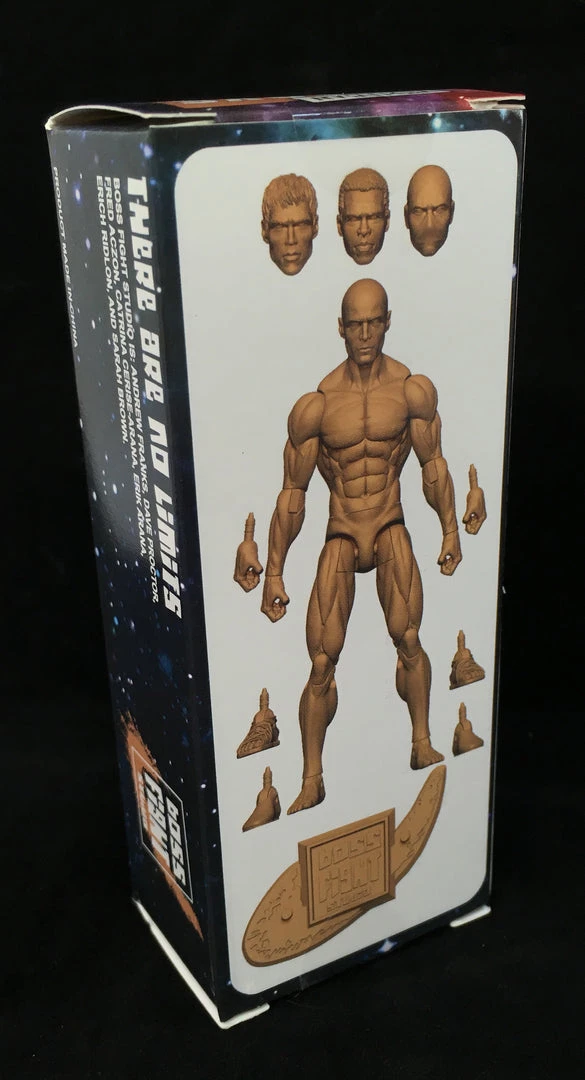 Boss Fight Studio - The Store Blanks & Accessories Vitruvian H.A.C.K.S. Action Figure Blank - Male Body - WHOLESALE