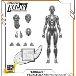 Boss Fight Studio - The Store Blanks & Accessories Vitruvian H.A.C.K.S. Action Figure Blank - Female Body - WHOLESALE