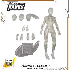 Boss Fight Studio - The Store Blanks & Accessories Vitruvian H.A.C.K.S. Action Figure Blank - Female Body - WHOLESALE