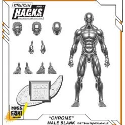 Boss Fight Studio - The Store Blanks & Accessories Vitruvian H.A.C.K.S. Action Figure Blank - Male Body