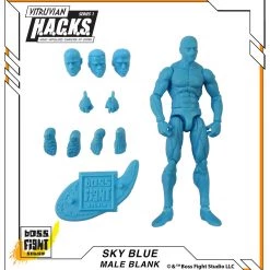 Boss Fight Studio - The Store Blanks & Accessories Vitruvian H.A.C.K.S. Action Figure Blank - Male Body - WHOLESALE