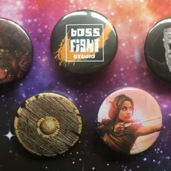 Boss Fight Studio - The Store Boss Fight Studio Buttons Swag