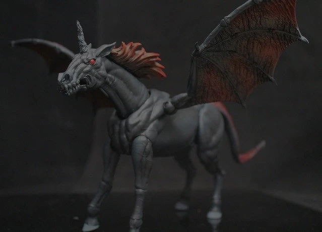 Boss Fight Studio - The Store WHOLESALERS MIGHTY STEEDS - DARK PEGASUS AND UNICORN CREATURE KIT - WHOLESALE