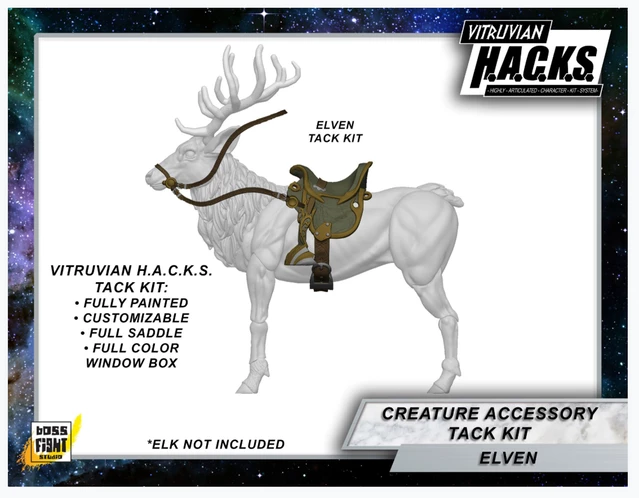 Boss Fight Studio - The Store MIGHTY STEEDS - ELVEN TACK KIT - WHOLESALE
