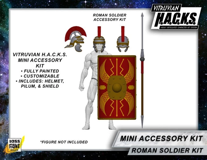 Boss Fight Studio - The Store MIGHTY STEEDS - ROMAN MINI GEAR KIT - WHOLESALE Blanks & Accessories