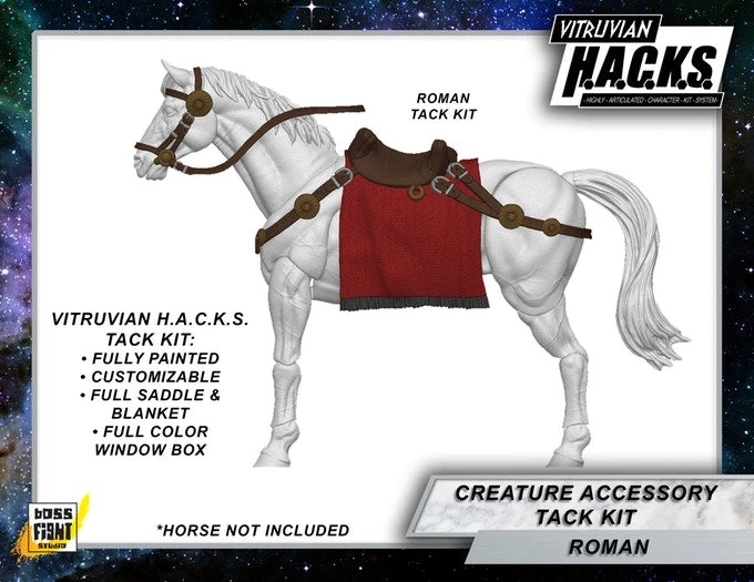 Boss Fight Studio - The Store MIGHTY STEEDS - ROMAN TACK KIT - WHOLESALE
