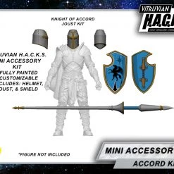 Boss Fight Studio - The Store MIGHTY STEEDS - KNIGHT OF ACCORD MINI GEAR KIT - WHOLESALE Blanks & Accessories