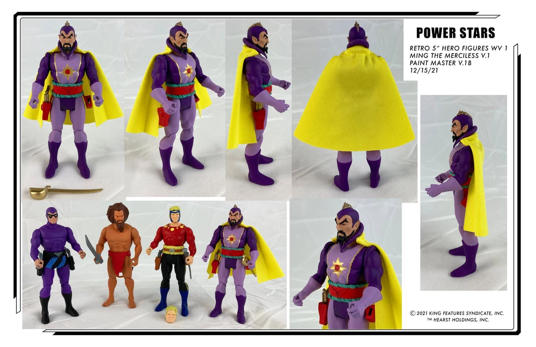 Boss Fight Studio - The Store WHOLESALERS Power Stars: Ming The Merciless - Wholesale