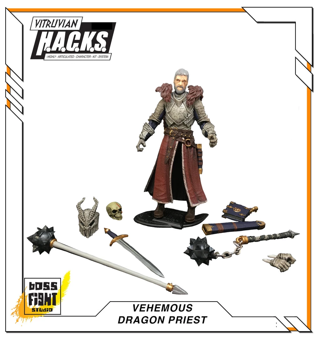 Boss Fight Studio - The Store Vitruvian H.A.C.K.S. Vehemous - Dragon Priest - WHOLESALE